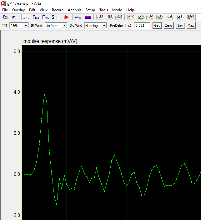 Impulsion sans correction