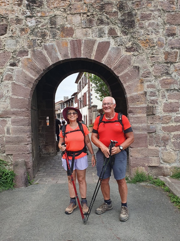 L'une des 3 portes à Saint-Jean-Pied-De-Port