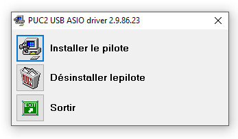 Installation du pilote Yellowtec sous Windows