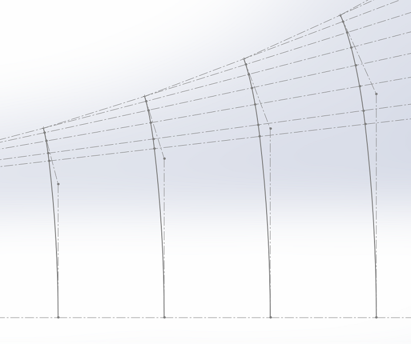 contrôle pavillon surfaces JMLC à 350 Hz