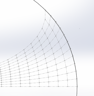Onde emporelle et sphérique non concentrique à 350 Hz par Dominique PETOIN