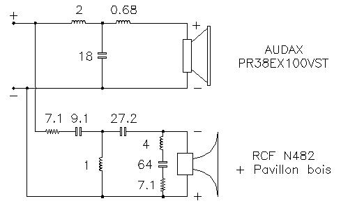 Plan du filtre PR38EX100VST et N482