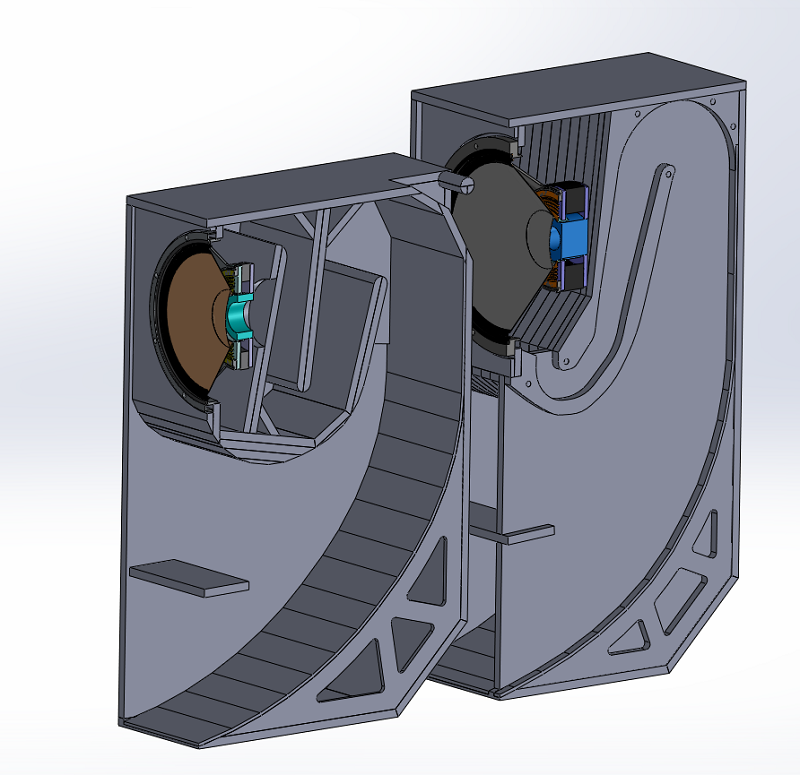 Images des pavillon pour 38 et 46 cm de SONO