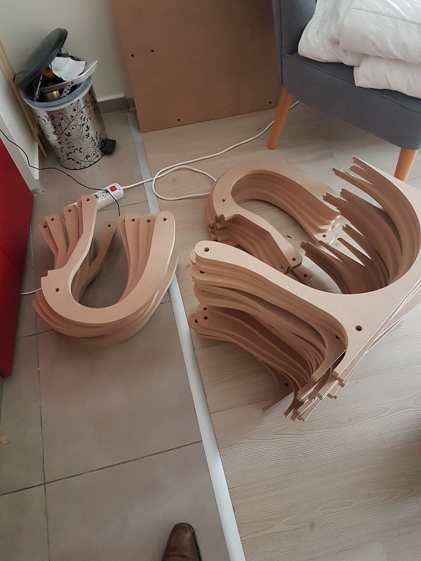 Pièces pour pavillon arrière, haut-parleur de 21 cm