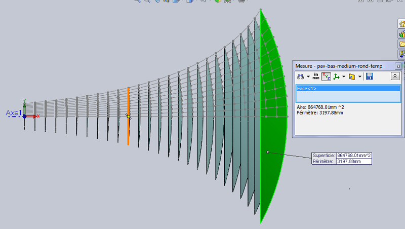 mesure d'une surface