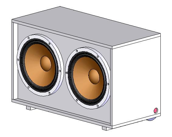Enceinte sur roue