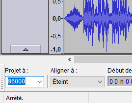 Projet à 96000 Hz